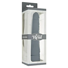 GET REAL - VIBRADOR SLIM CLSSICO PRETO - Sexshoptuga  Sexshoptuga 