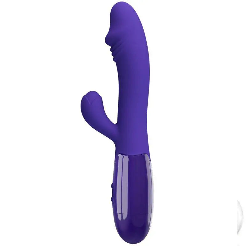 PRETTY LOVE - VIBRADOR SNAPPY YOUTH E ESTIMULADOR DE PONTO G VIOLETA - Sexshoptuga 