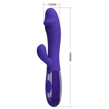 PRETTY LOVE - VIBRADOR SNAPPY YOUTH E ESTIMULADOR DE PONTO G VIOLETA - Sexshoptuga 