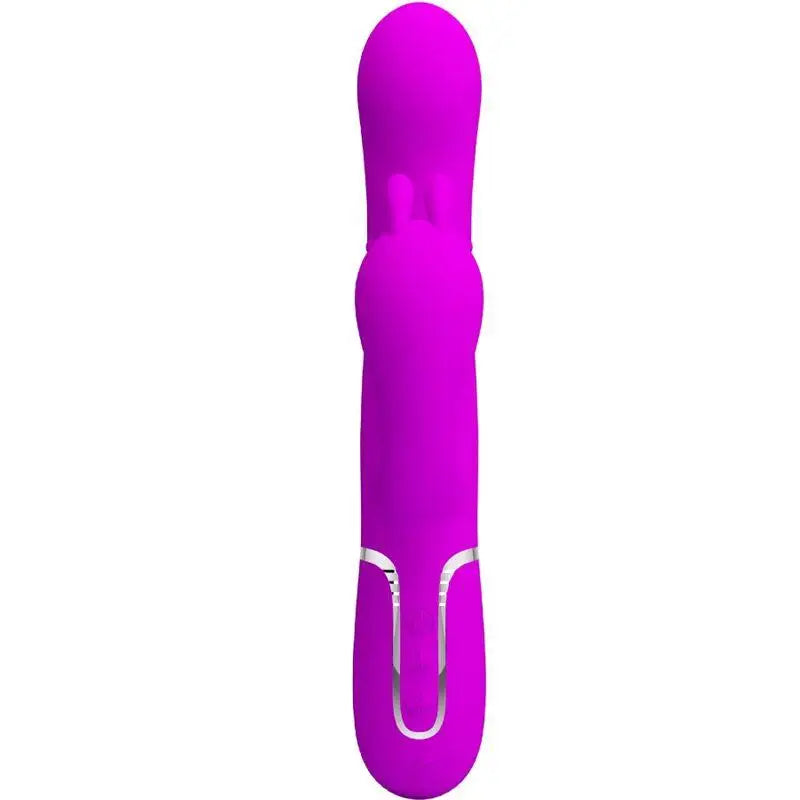 PRETTY LOVE - CAMMY VIBRADOR TRIPLO MULTIFUNCIONAL 4 EM 1 ROSA - Sexshoptuga 