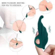 ARMONY - ESTIMULADOR DE DEDO E VIBRADOR VERDE - Sexshoptuga  Sexshoptuga 