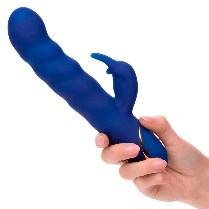 CALEXOTICS - JACK RABBIT VIBRADOR WAVE MOTION AZUL - Sexshoptuga 