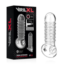 VIRILXL - EXTENSÃO DO PÊNIS E BAINHA V15 TRANSPARENTE - Sexshoptuga  Sexshoptuga 