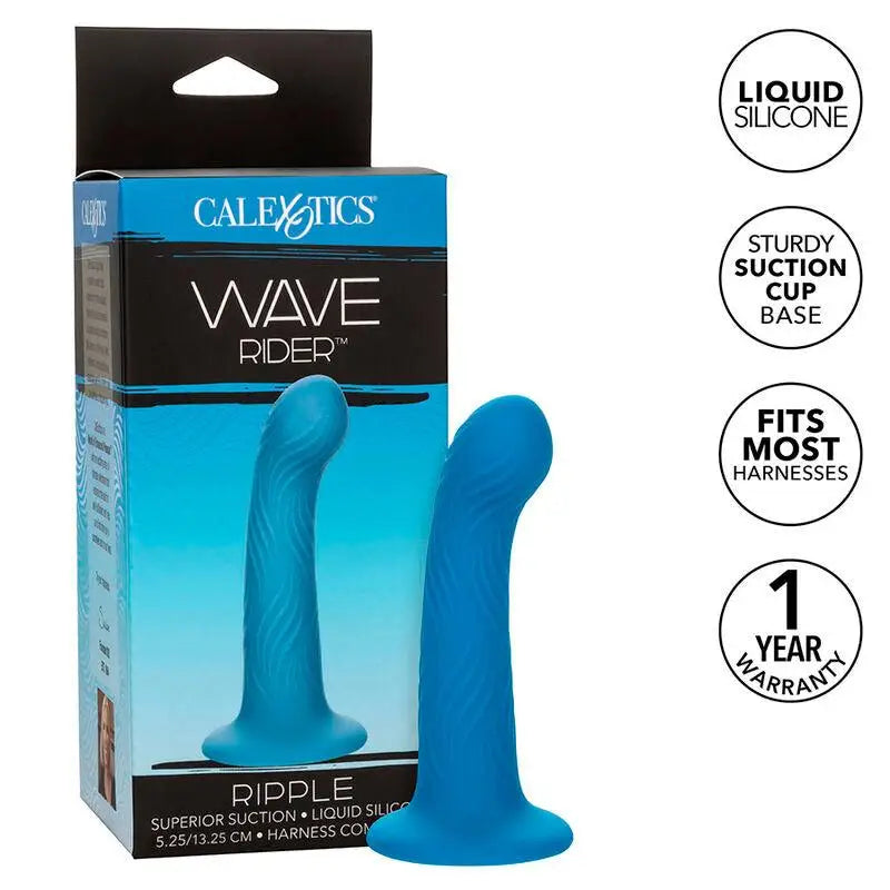 CALEXOTICS - WAVE RIDER RIPPLE PLUG ANAL AZUL - Sexshoptuga 