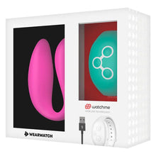 WEARWATCH - VIBRADOR WATCHME DE TECNOLOGIA DUPLA FÚCSIA / ÁGUA DO MAR - Sexshoptuga  Sexshoptuga 