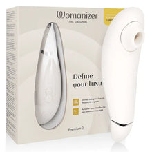 WOMANIZER - PREMIUM 2 ESTIMULADOR CLITORIAL WARM GREY - Sexshoptuga  Sexshoptuga 