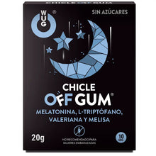 WUG GUM - OFF VALERIAN, TRYPTOPHAN, LEMON BALM AND MELATONIN 10 UNITS - Sexshoptuga  Sexshoptuga 